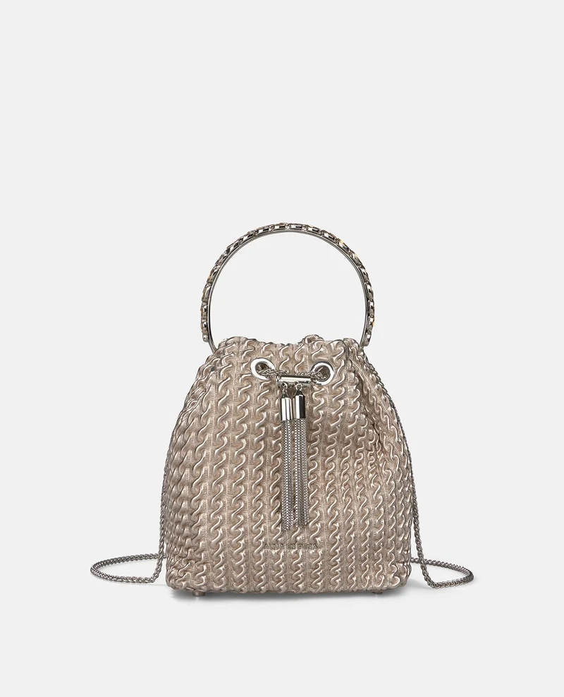 BOLSO BOMBONERA DETALLE PEDRERÍA