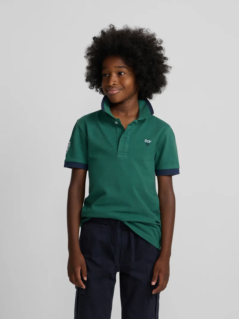 Polo kids silbon CCF verde
