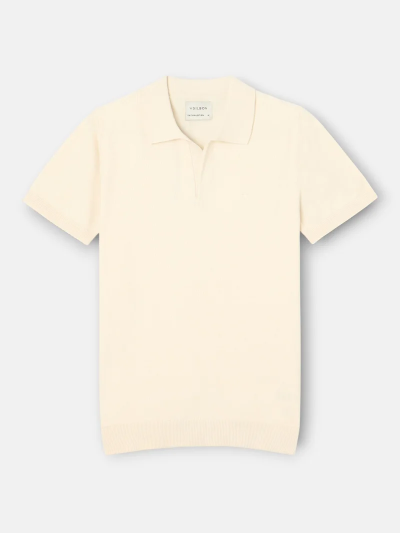 Polo unique estructura beige
