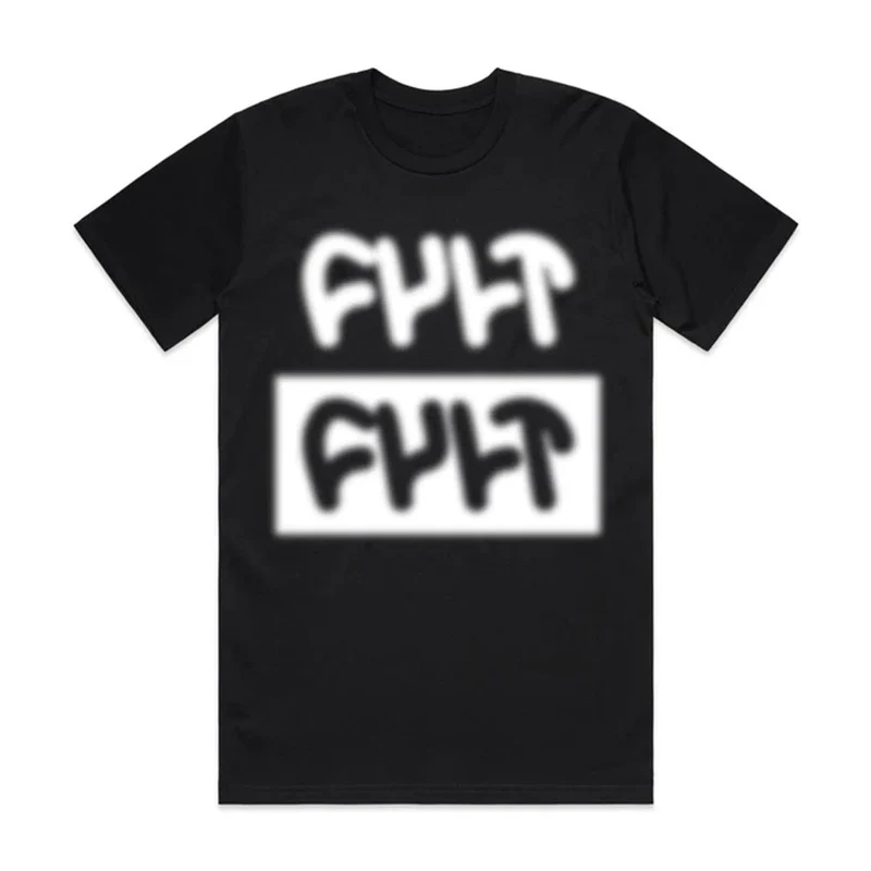 Cult Blurred T-Shirt - Black