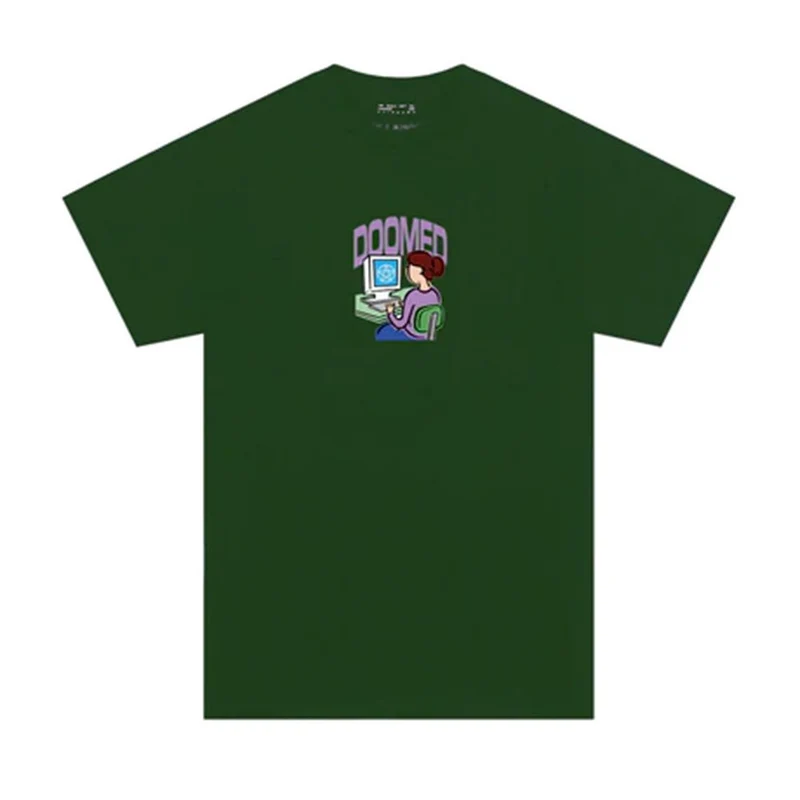 Doomed Clip Art T-Shirt - Green