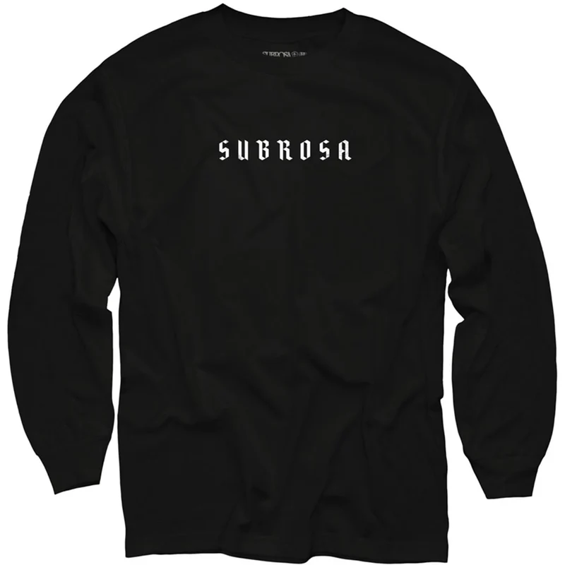 Subrosa Stout Long Sleeve T-Shirt - Black