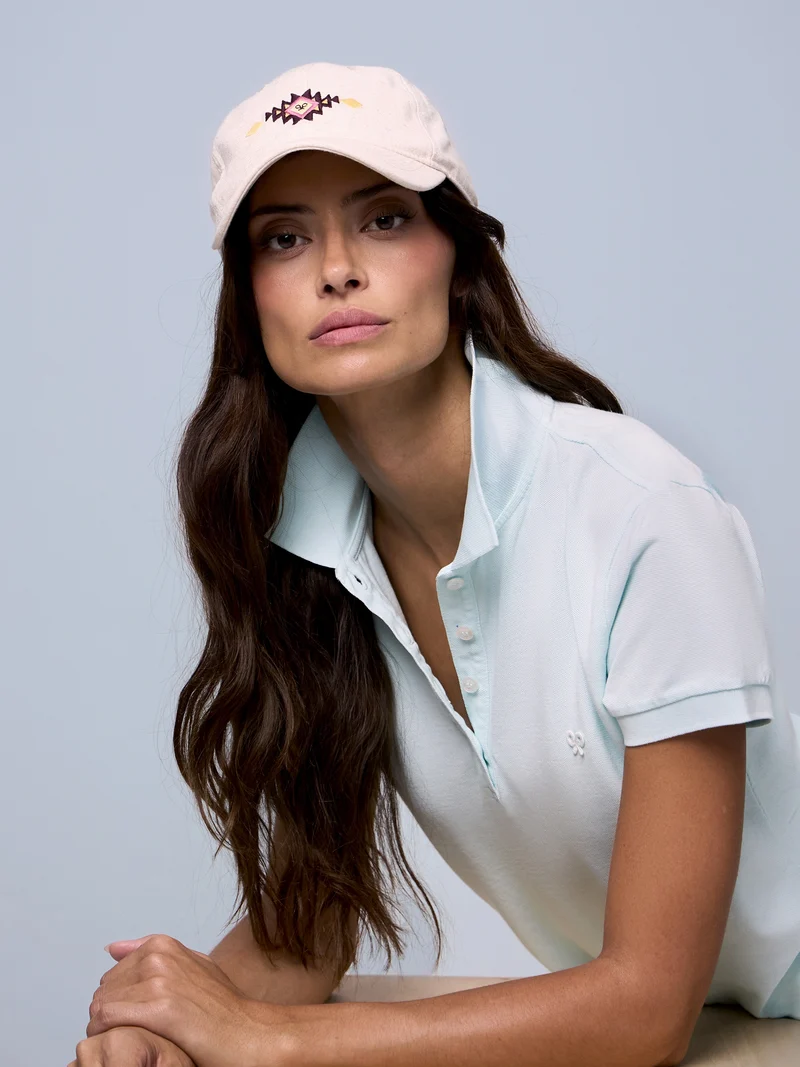 Polo woman clasico celeste