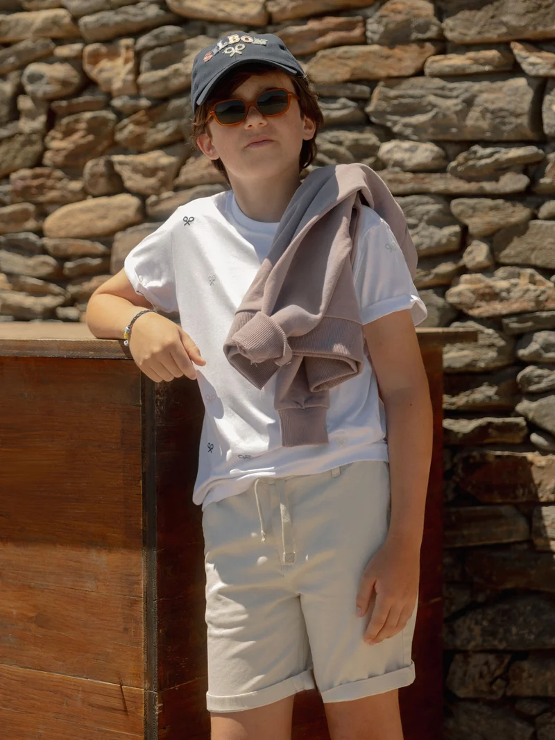 Bermuda kids clasica piedra