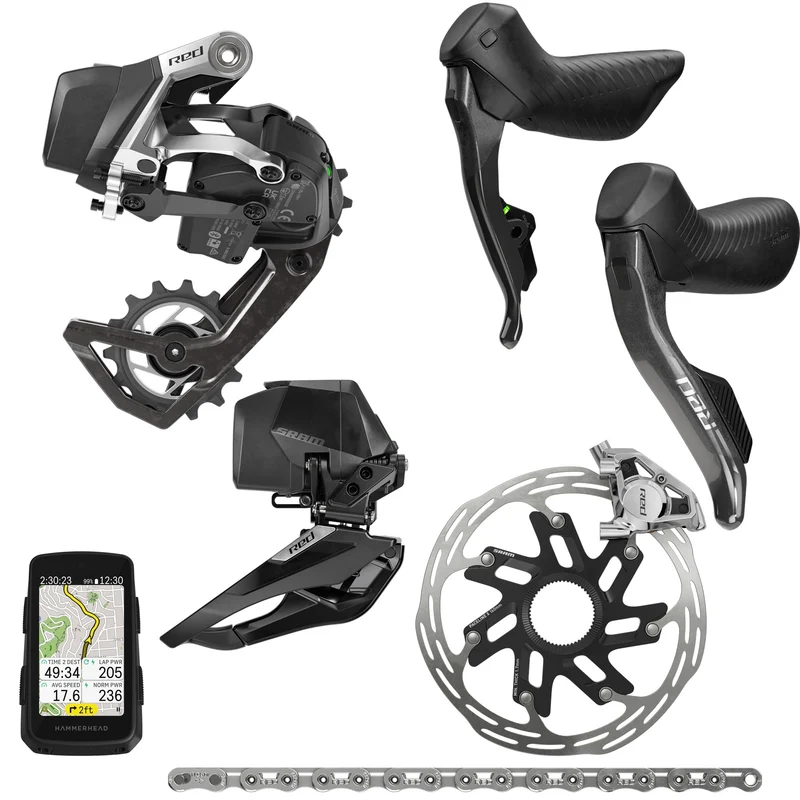 Red eTap AXS 2X E1 Electronic HRD Groupset