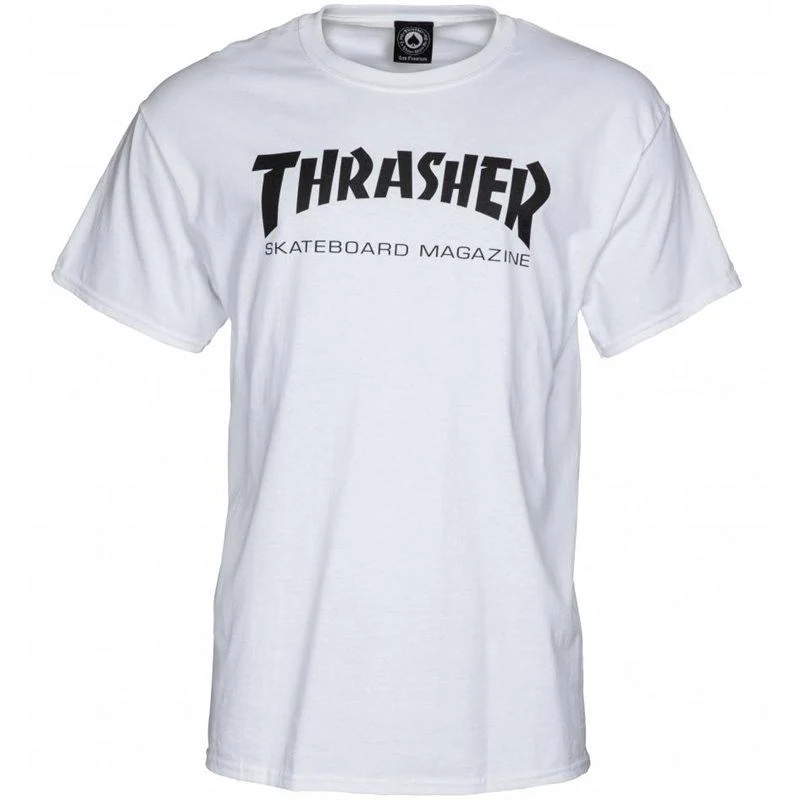 Thrasher Skate Mag Tee - White