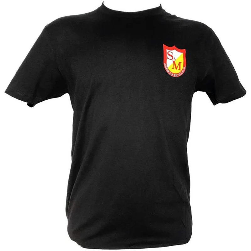 S&M Classic Shield T-Shirt - Black