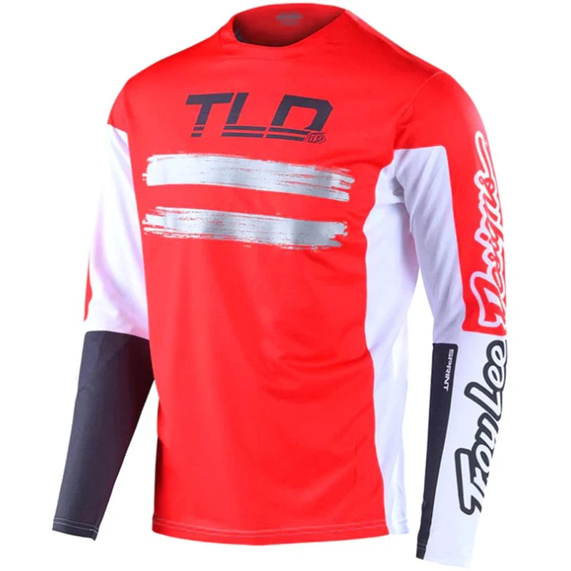 Troy Lee Designs Sprint Marker Youth Race Jersey - Red/Charcoal