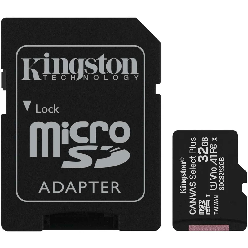 Canvas Select Plus microSD Memory Card With Adapter - 32GB