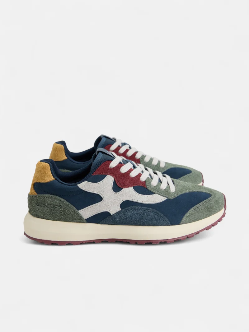 Zapatilla RACKETS09 multicolor beige