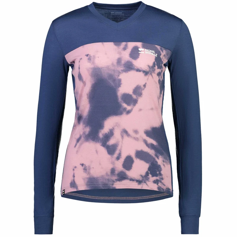 Redwood Enduro Acc Womens Long Sleeve V Neck Tee