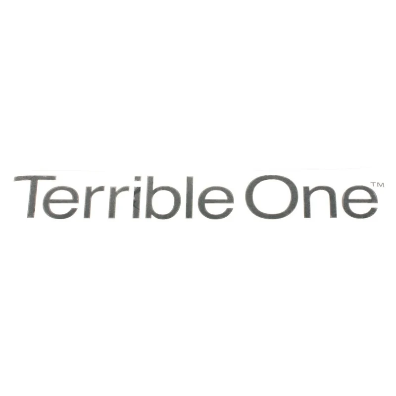 Terrible One Barcode Die Cut Sticker