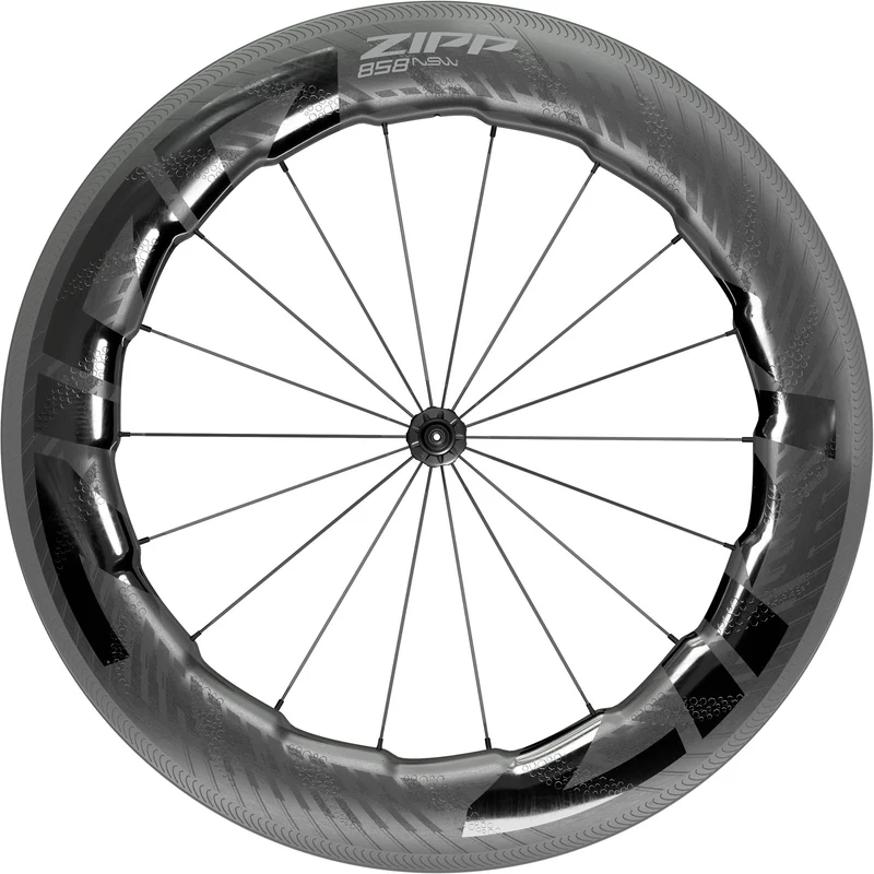 858 NSW Carbon Tubeless Rim Brake Front Wheel