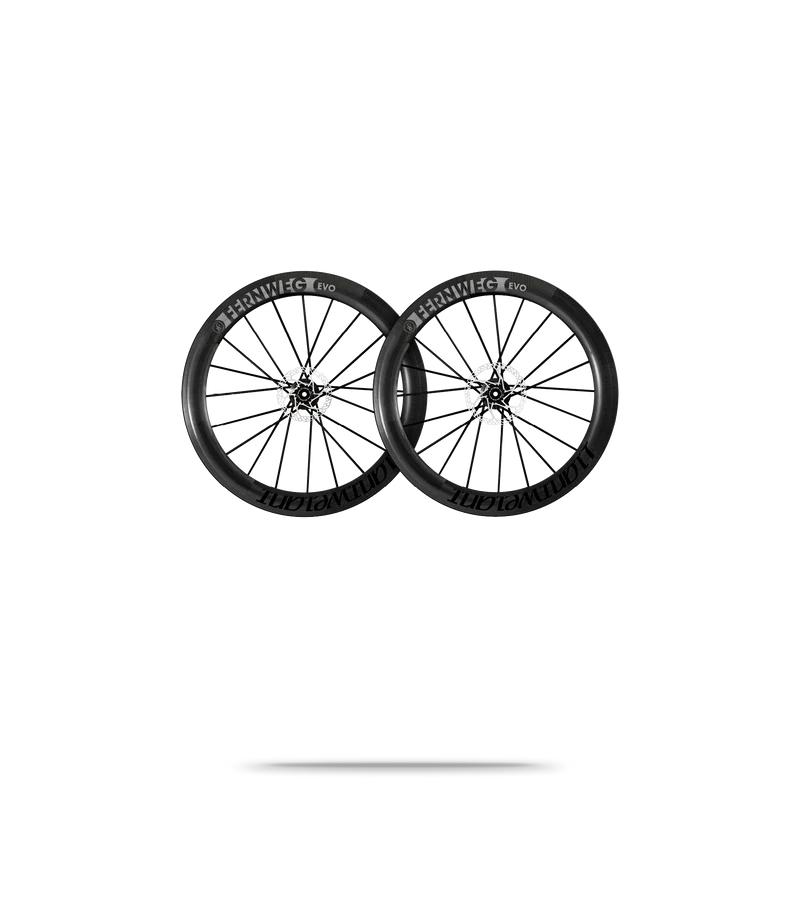 Fernweg EVO 63mm Schwarz Edition Tubeless Disc Brake Wheelset