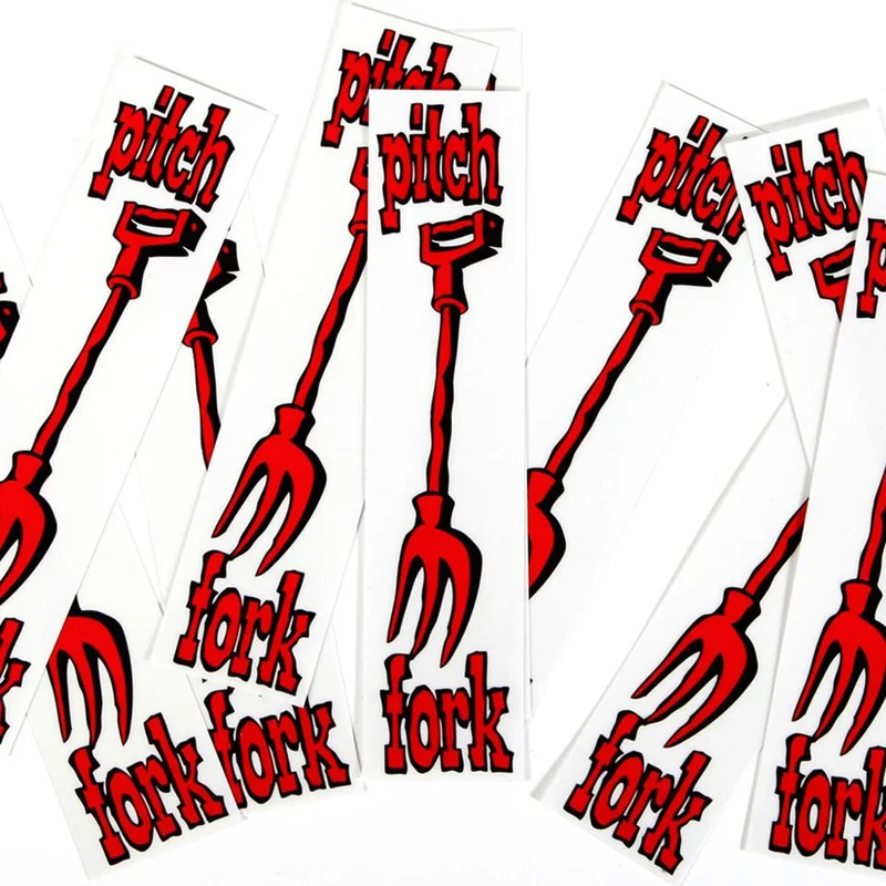 S&M Original Pitchfork Indivdual Decal