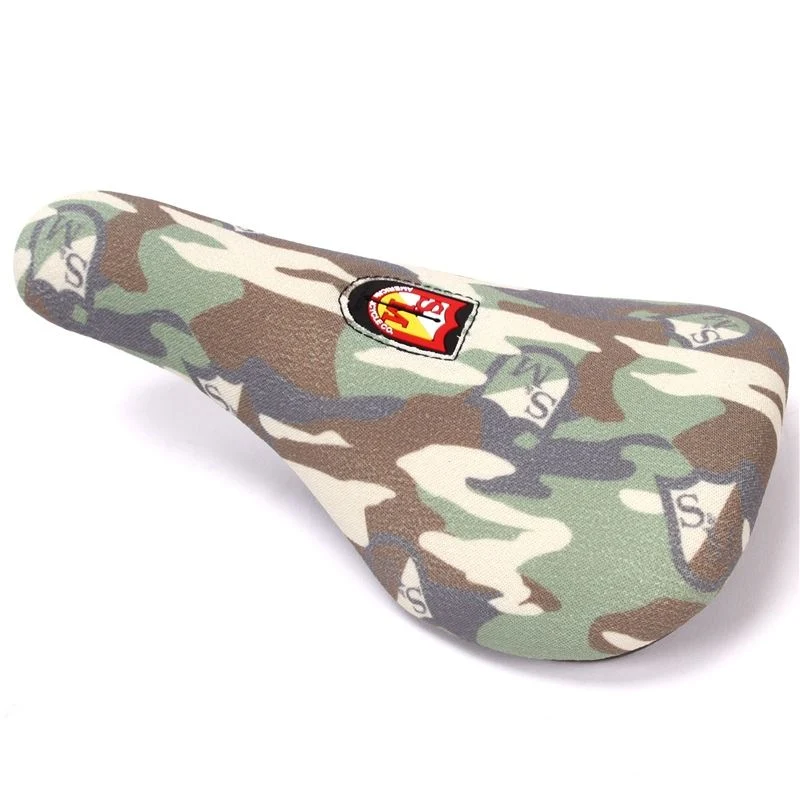 S&M Slim Pivotal Kevlar Seat - Camo Shield Wrap Camo