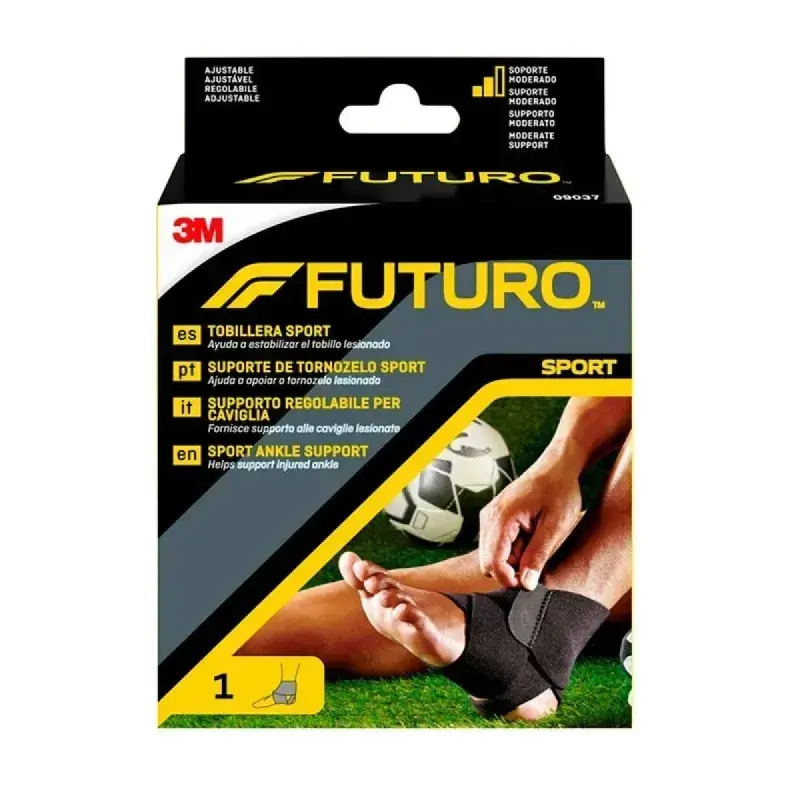 Futuro™ Tobillera De Compresión Prémium L/Xl (22.8 - 25.4 Cm), 1 unidad