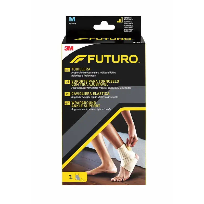 Futuro™ Tobillera De Compresión Prémium S/M (20.3 - 22.8 Cm), 1 unidad