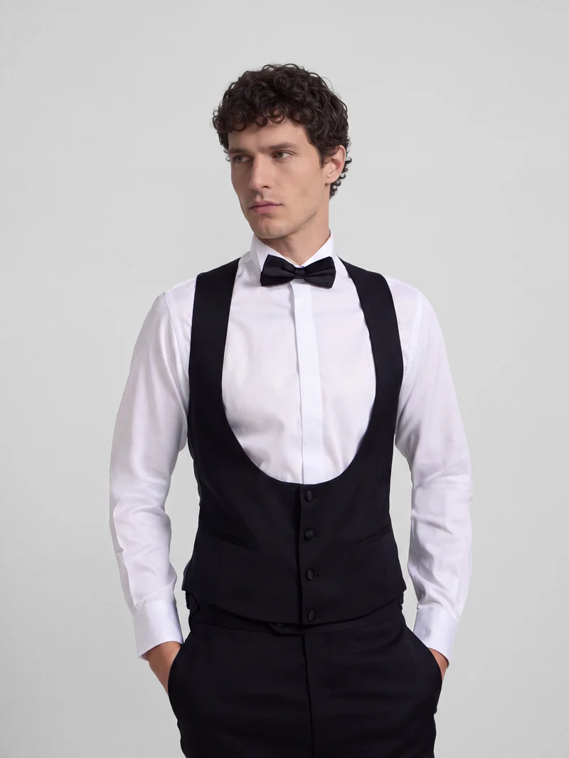 Chaleco esmoquin classic negro