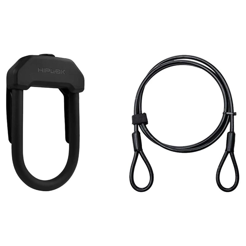 DX+ D-Lock with Cable Sold Secure Gold
