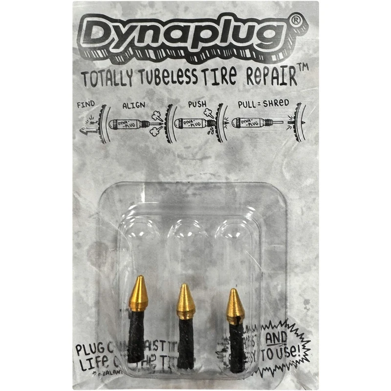 Soft Nose Tip Tubeless Repair Plugs 3 Pack