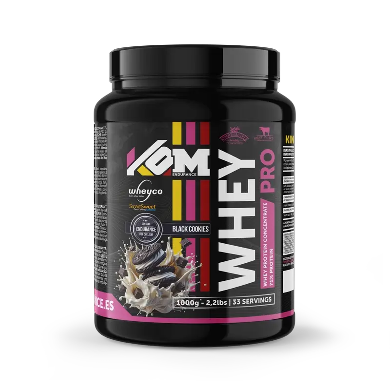 Kom Endurance Proteinas Nutricion Deportiva , bote de proteína whey 1kg sabor oreo